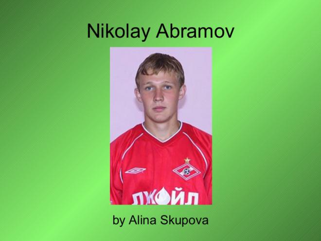 Nikolay Abramov Net Worth