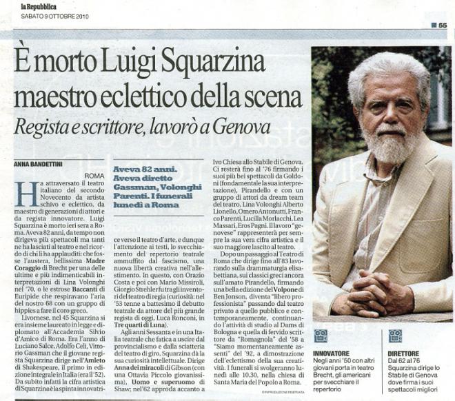 Luigi Squarzina Net Worth
