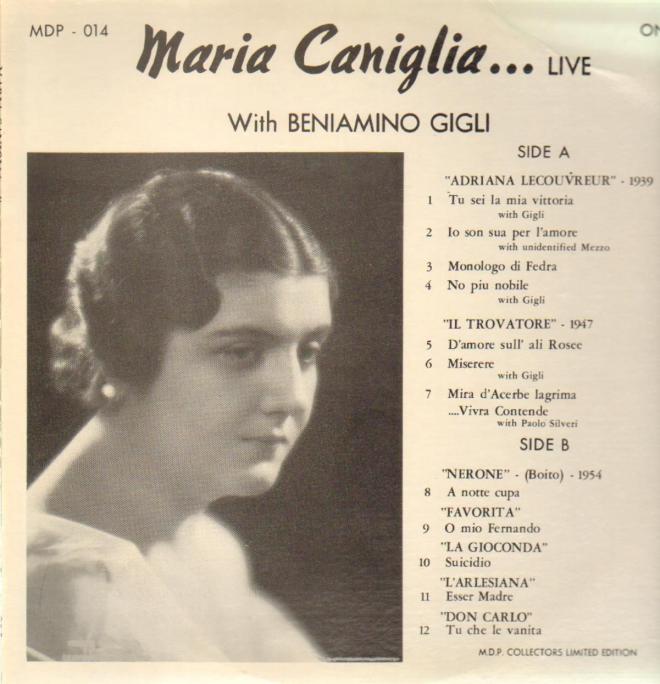 Maria Caniglia Net Worth