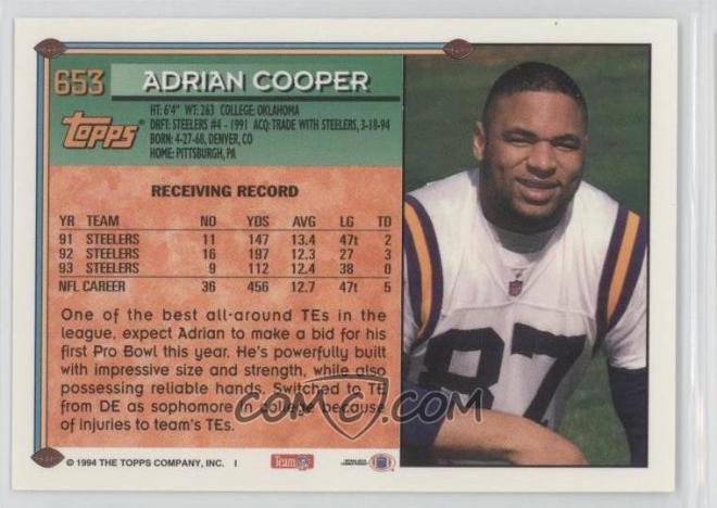 Adrian Cooper Net Worth