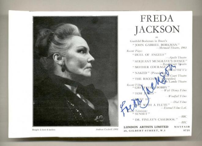 Freda Jackson Net Worth