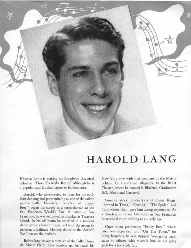 Harold Lang Net Worth