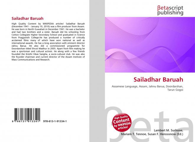Sailadhar Barooah Net Worth