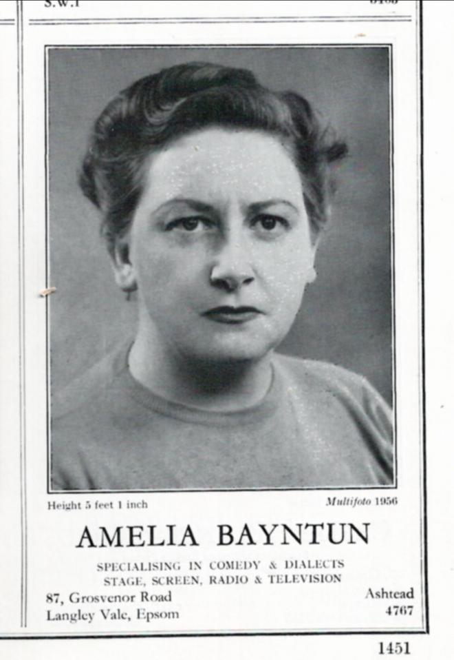 Amelia Bayntun Net Worth