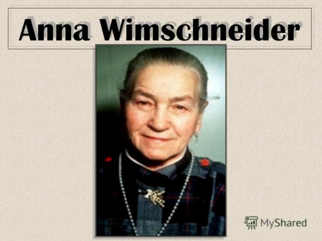 Anna Wimschneider Net Worth